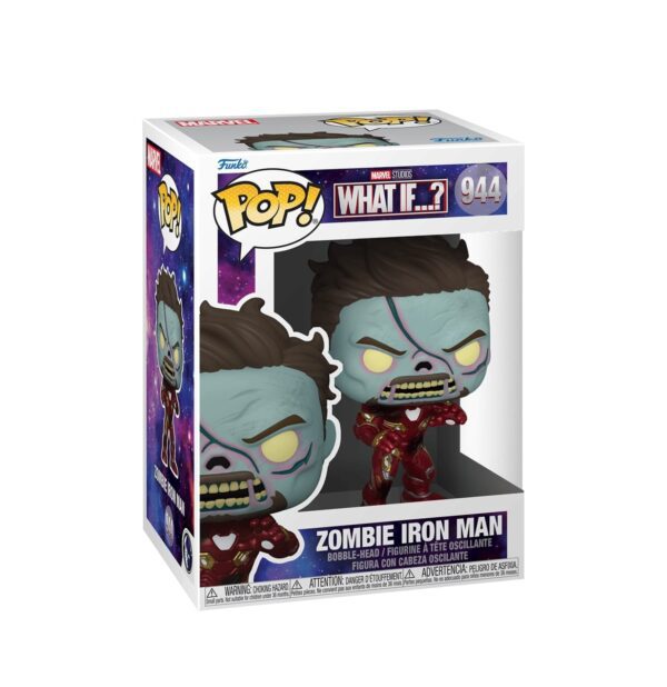 Funko Pop Zombie Iron Man #944- What If? - Marvel