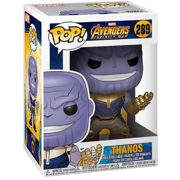 Funko Pop Thanos #289 - Guerra Infinita - Marvel